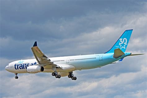 C Gtso Air Transat Airbus A330 300 Started Life With Cathay Pacific