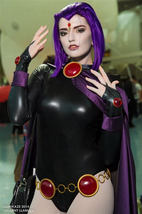 Character Raven From Dc Comics Teen Titans Cosplayer Abby Normal Cosplay Cosplay Dc