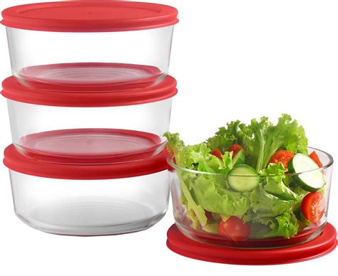 The Best Borosilicate Glass Food Storage Containers 4 Cup Home Previews