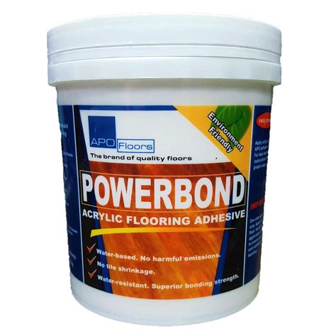Apo Powerbond Acrylic Flooring Adhesive For Vinyl Tiles 125kg With