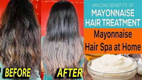 mayonnaise hair spa at home mayonnaise hair mask for frizzy hair mayonnaise hair treatment