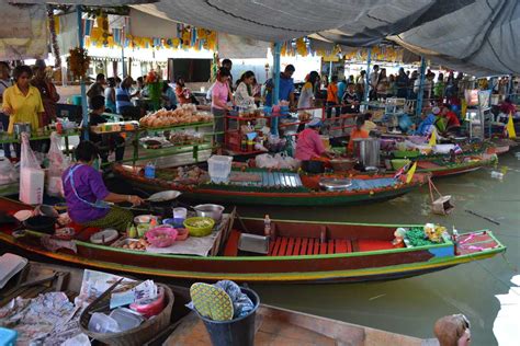 Ayutthaya Floating Market Ayothaya Floating Market Of Thailand