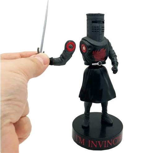 Pre Order This Deluxe Talking Monty Python Black Knight Statue With