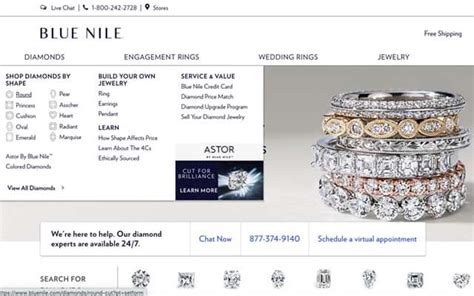 Blue Nile Diamond Engagement Rings How To Build Your Own