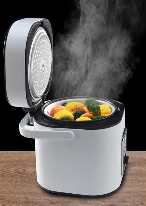Cuiseur riz et cuiseur vapeur Rice Perfect blanc Arrêt automatique 400W