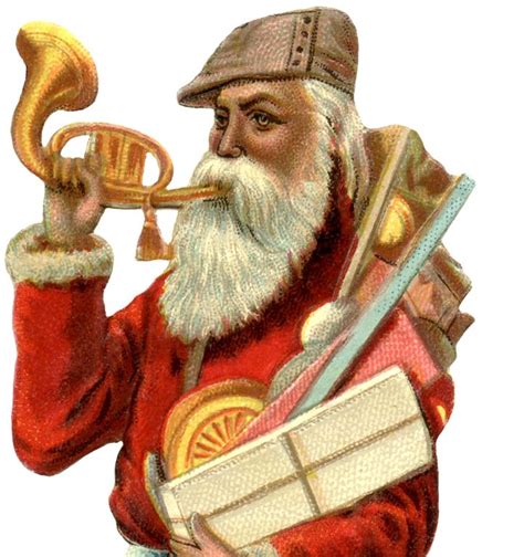 28 Santa Pictures With Red Coats Christmas Victorian Santa Santa