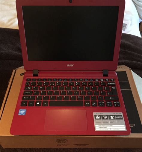 Check spelling or type a new query. ***ACER ASPIRE ES 11 NOTEBOOK - BRAND NEW IN BOX £160 ...