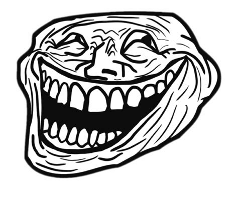 Troll Trolling Trollface Face Meme Freetoedit Troll Face Clip Art Library