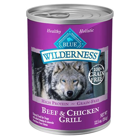 Blue Buffalo Blue Wilderness Beef And Chicken Grill Adult Wet Dog Food