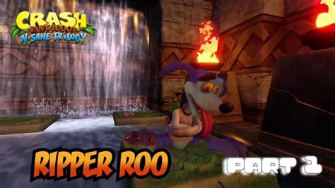 Crash Bandicoot N Sane Trilogy Part 1 Ripper Roo Boss Ps4 1080p