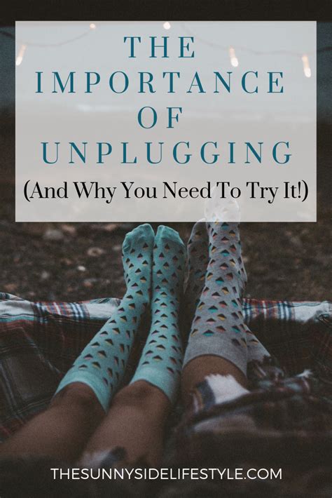 The Importance Of Unplugging And Why You Need To Try It Unplug Lack