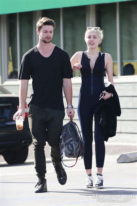 Miley Cyrus And Patrick Schwarzenegger Out For Lunch In Sherman Oaks