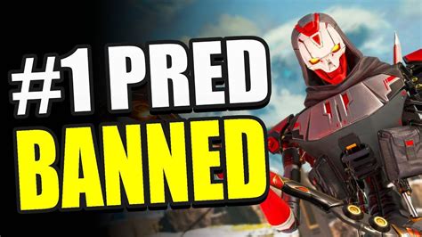 1 Apex Predator Banned For Cheating Tldr Apex Legends