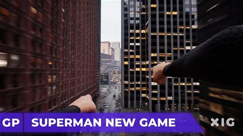 This Unreal Engine 5 Superman Demo Inspired Open World Game Youtube