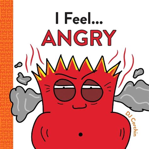 I Feel Angry By Dj Corchin English Hardcover Book Free Shipping