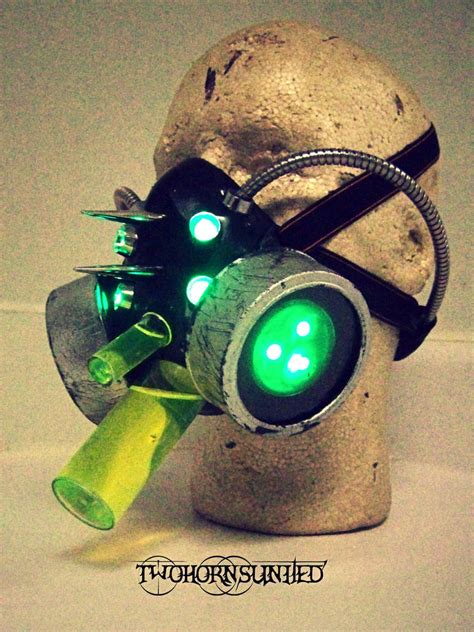 Bioenhancer Cyberpunk Led Gas Mask By Twohornsunited On Deviantart