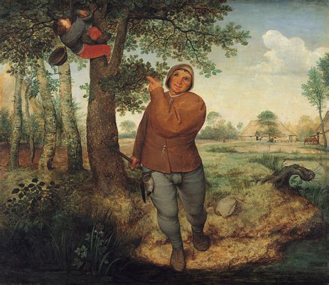 Pieter Bruegel Boer En Nestrover KunstVensters