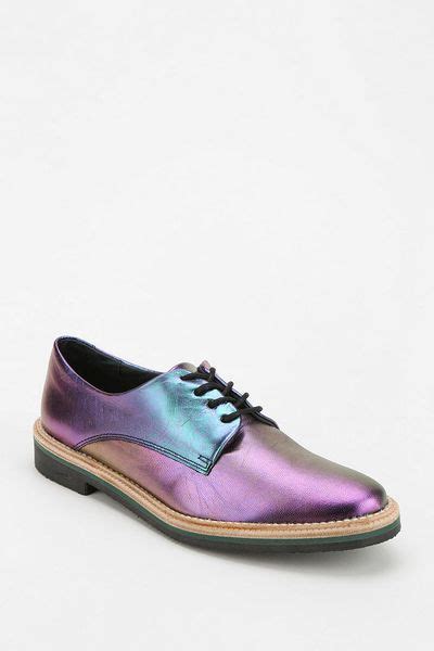 Urban Outfitters Oxford Shoe In Purple For Men Lavender Lyst