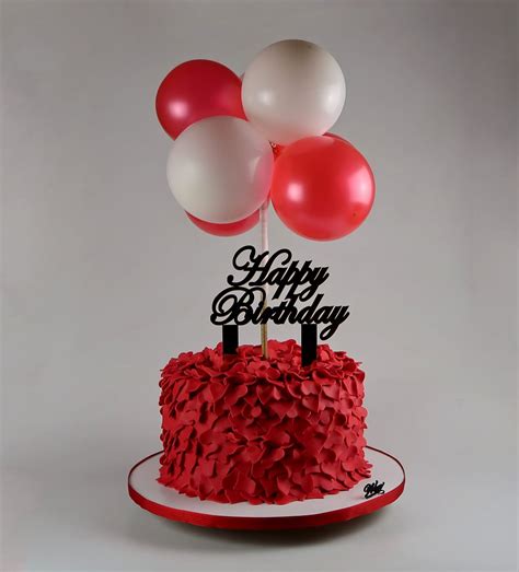 Balloons Birthday Cake - WOW Caterers