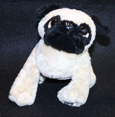 Ganz Webkinz Pug Plush Stuffed Puppy Dog No Code Hm105 Lovey 9