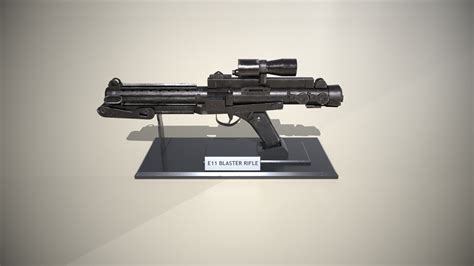 Artstation Star Wars E11 Blaster Rifle