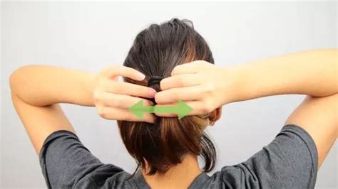 How To Put Your Hair In Two High Buns - how to put your hair in two high buns