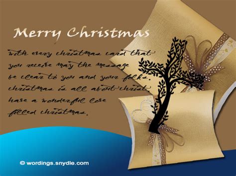 Merry Christmas Wishes Christian 101 Best Christmas Card Messages