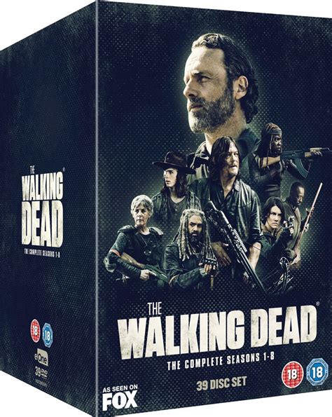 The Walking Dead The Complete Seasons 1 8 Dvd Box Set Free