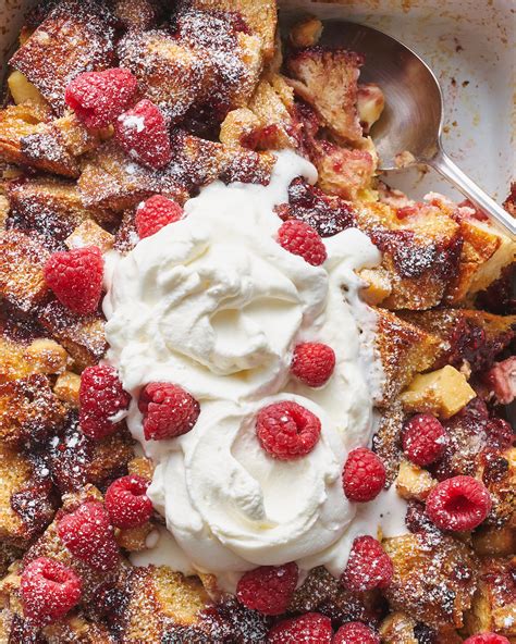 Overnight Raspberry French Toast Casserole Baker By Nature