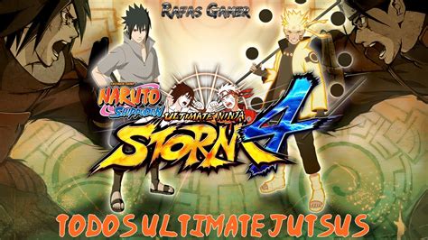 Naruto Shippuden Ultimate Ninja Storm 4 Dublado Todos Ultimate