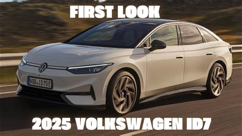 2025 Volkswagen Id7 Electric Vehicle First Look Time To Outshine