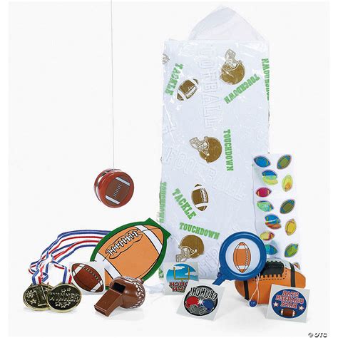 Football Filled Treat Bags Discontinued
