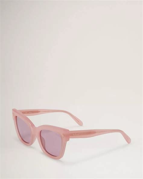 kate sunglasses light pink acetate sunglasses mulberry