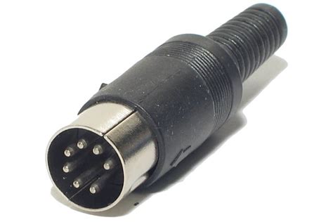 Din Connector Male 7 Pin 270° Partco