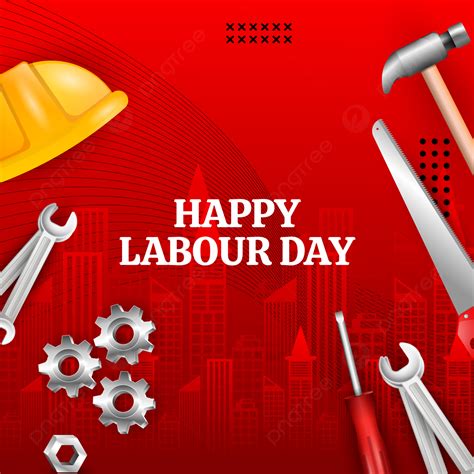 Labour Day Red Abstract Background Labour Labour Day Red Background