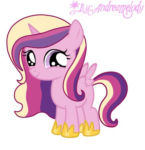 The Princess Cadence Filly By Andreasemiramis On Deviantart My Little