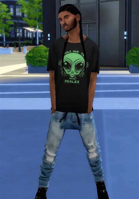 The Black Simmer So High Sims Shirts By Montyynation