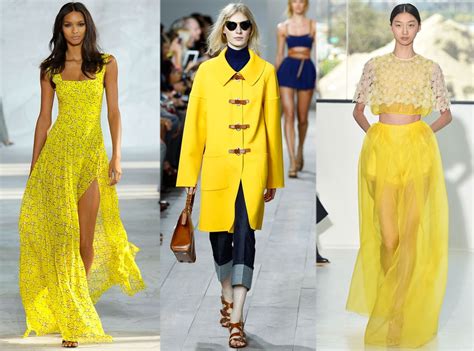 Lemon Yellow From Hottest Colors From New York Fashion Week Spring 2015