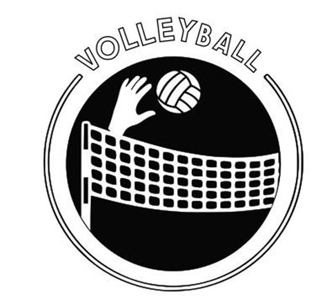 Volleyball Svg Cut File Works Well For Decals And Stickers Etsy