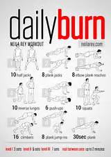 Photos of Daily Fitness Exercises