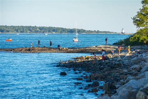 Eastern Promenade And East End Beach Summertime Pictures Outdoor Maine