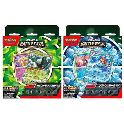 Pokemon Tcg Deluxe Battle Deck Meowscarada Ex