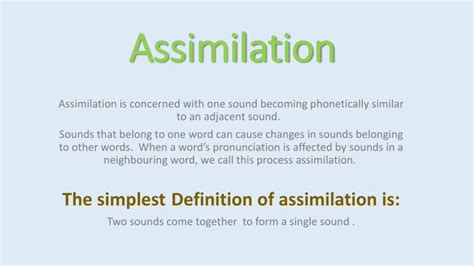 Ppt Assimilation Powerpoint Presentation Free Download Id6801877