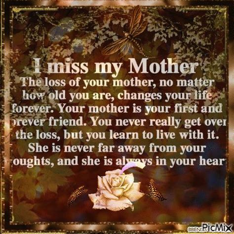 I Miss My Mother I Missed Mothers Day Quotes Miss Me