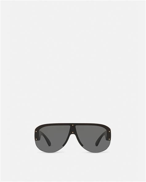 Medusa Biggie Pilot Sunglasses Black Versace Us