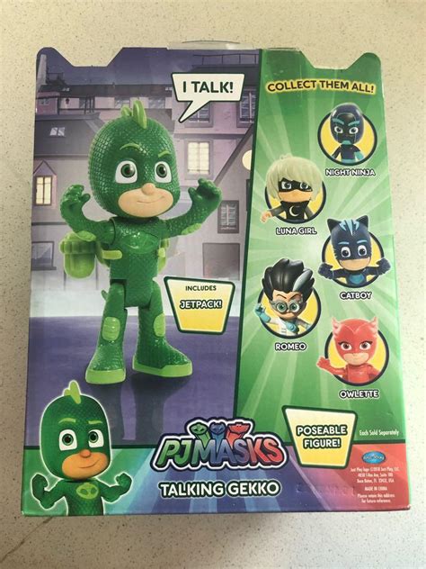 Pj Masks Deluxe Talking Figure Gekko Hobbies And Toys Toys And Games On