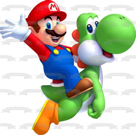 Mario Riding Yoshi