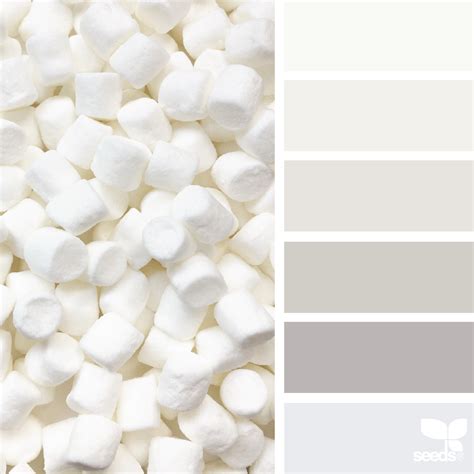 Are there pink and white pinwheel vanilla marshmallows? Marshmallow Tones | Design Seeds