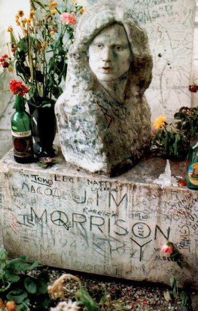 Jim Morrisons Grave Père Lachaise Cemetery Paris