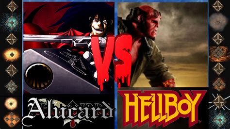 Alucard Hellsing Ultimate Vs Hellboy Dark Horse Comics Ultimate